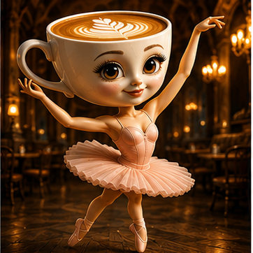 Ballerina Cappuccina — Italian Brainrot character